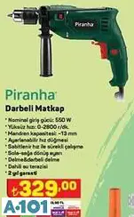 PİRANHA DARBELİ MATKAP